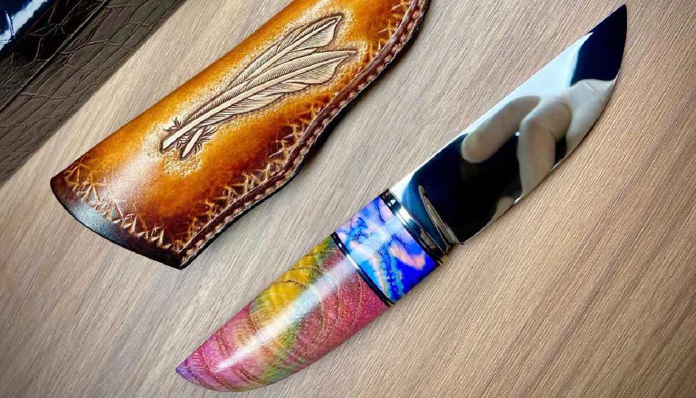 love bean m390 custom knife