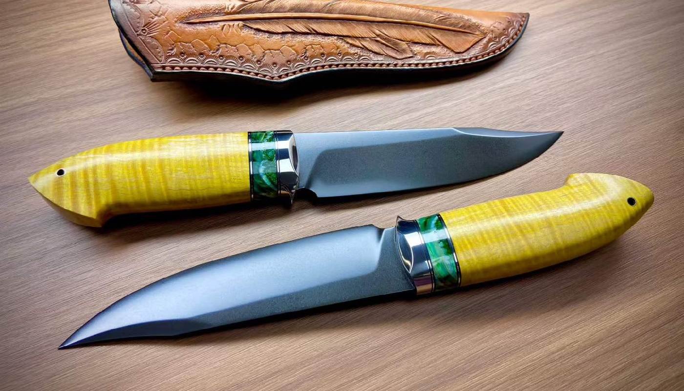 The Matador III — Wootz Damascus Collector Knife